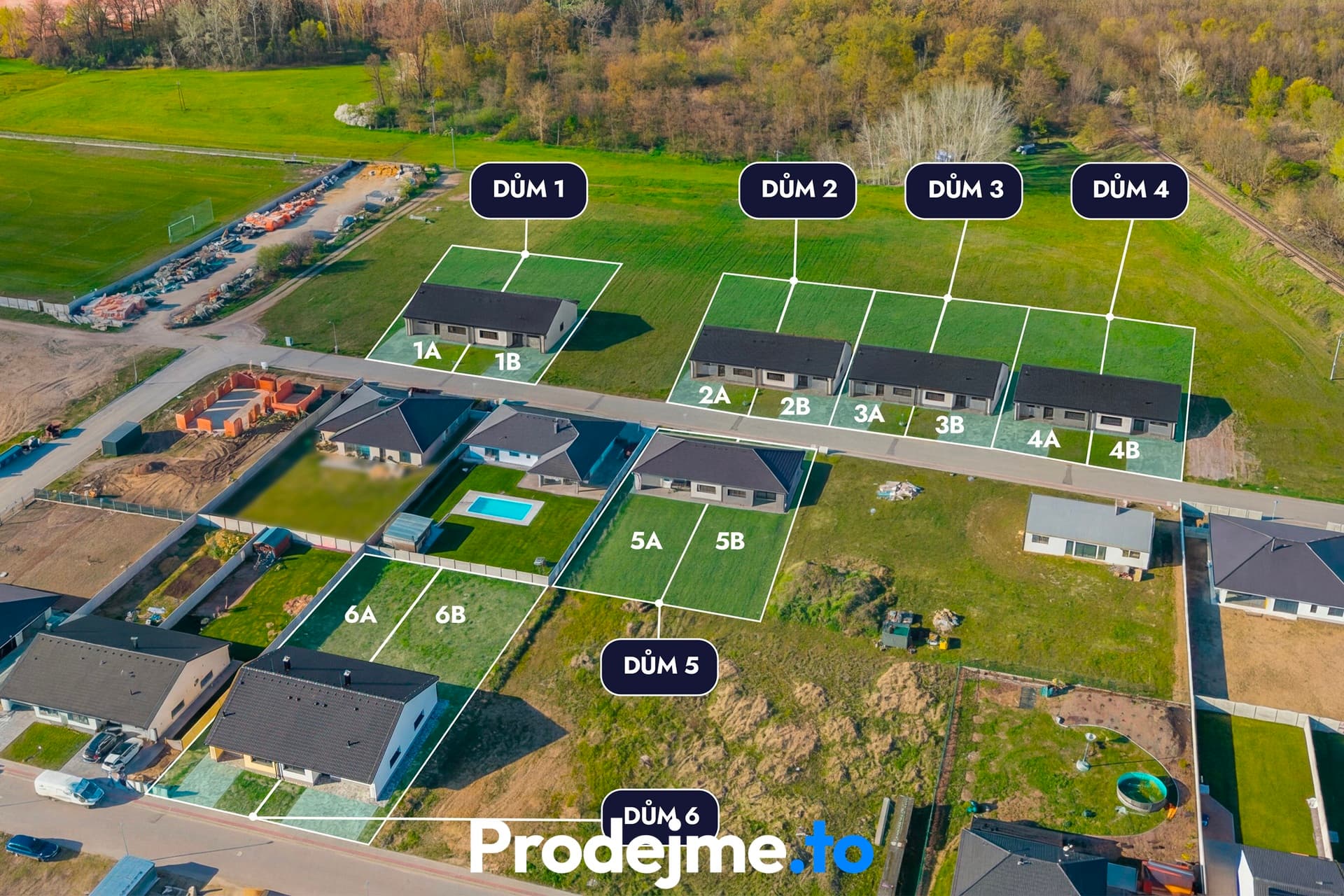 Prodej rodinného domu 4+kk, 116m2 - Hevlín