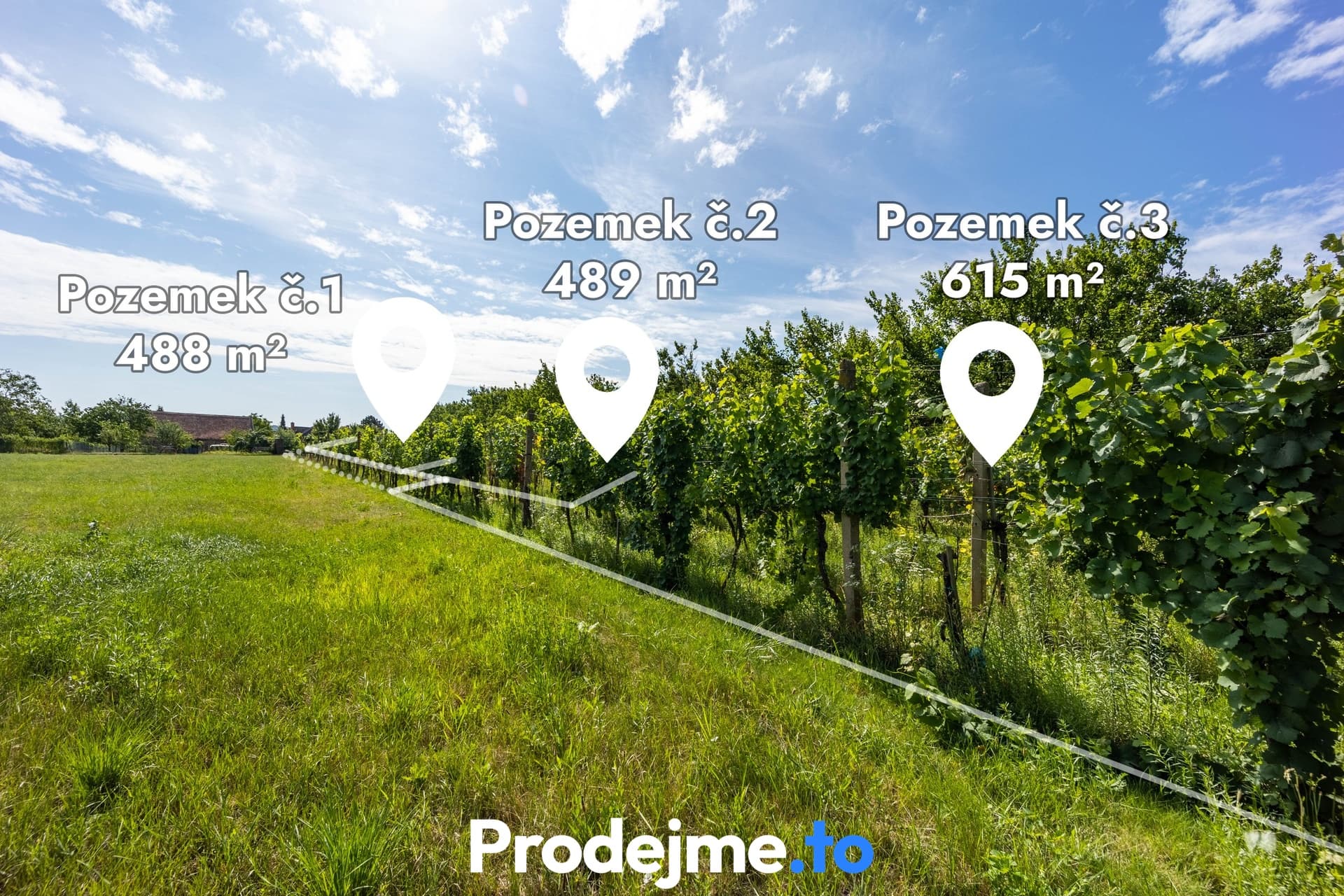 Prodej zahrady č. 3 , Nový Šaldorf-Sedlešovice